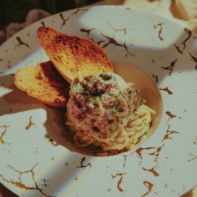 Parmesan Carbonara